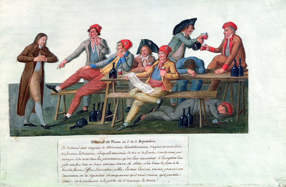Gefängnisgericht vom 2. und 3. September 1792 von Lesueur Brothers