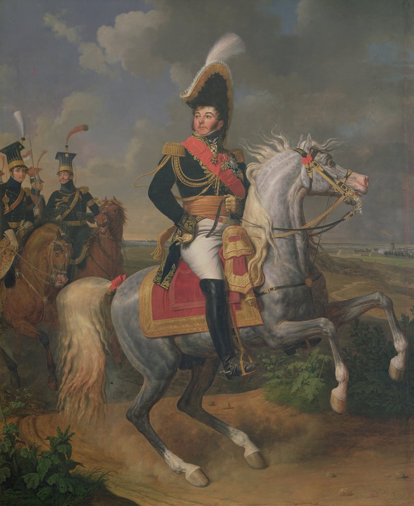 Reiterporträt von General Jean Rapp (1771-1821) 1816
