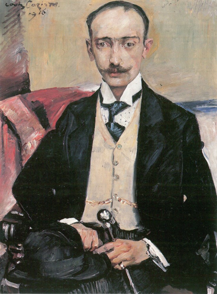 Porträt von Dr. Karl Schwarz von Lovis Corinth