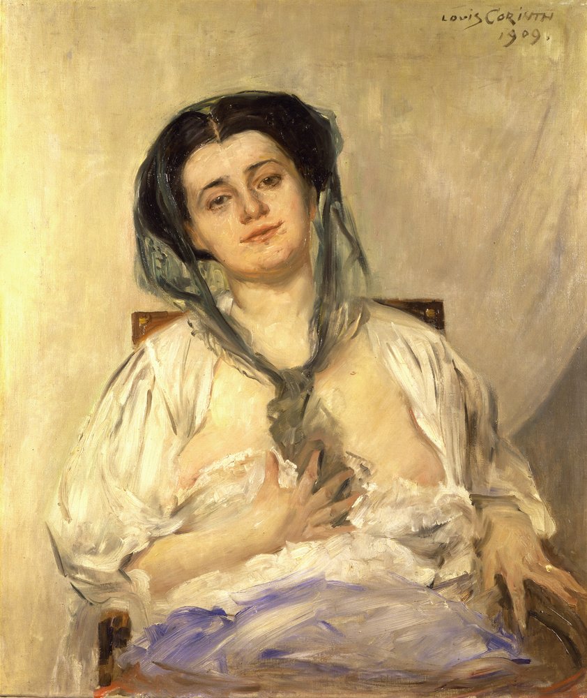 Schwangere Frau von Lovis Corinth