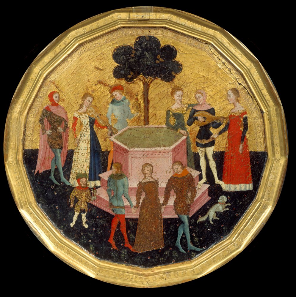 Der Garten der Liebe, ca. 1370