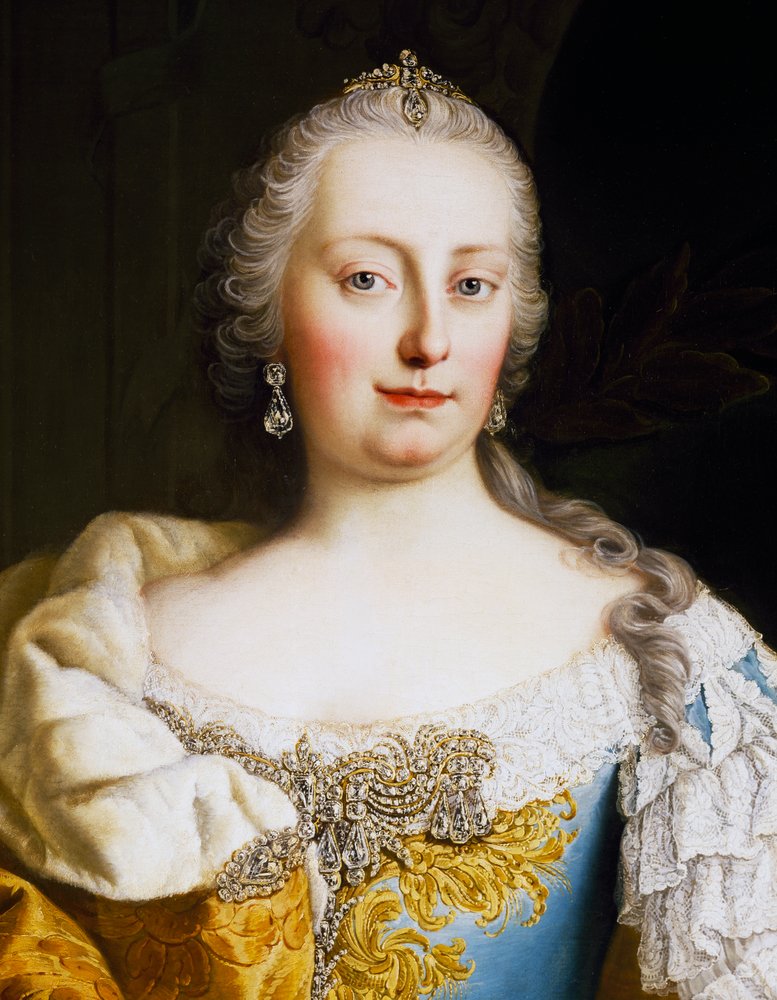 Porträt von Kaiserin Maria Theresia von Österreich von Martin II Mytens or Meytens
