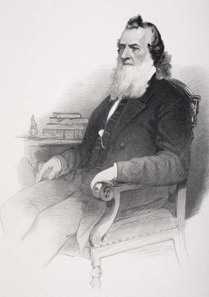 Porträt von Gideon Welles (1802-78) von Mathew B. Brady
