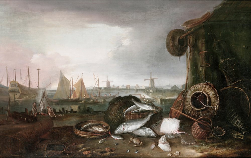 De Grashaven von Matthias Withoos