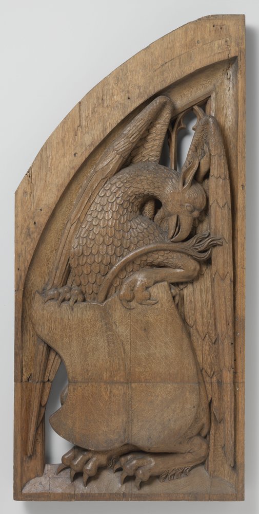 Tafel eines Orgelgehäuses (ca. 1510-20) von Netherlandish School
