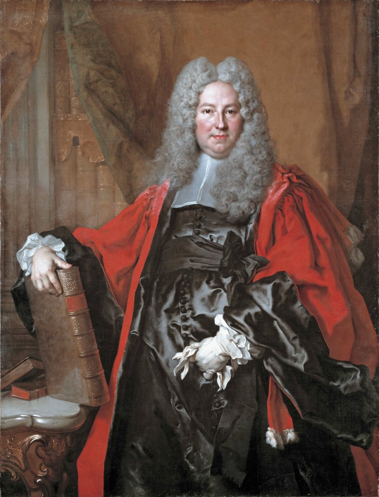 Porträt von Barthélemy-Jean-Claude Pupil von Nicolas de Largillière