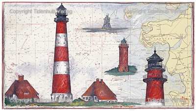 Büsum bis Süderoogsand von Ole West