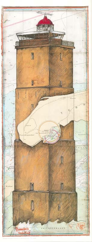 Brandaris / Terschelling / Niederlande von Ole West