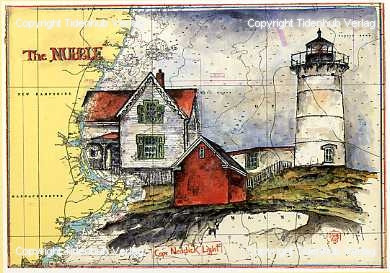 Cape Neddick Light von Ole West