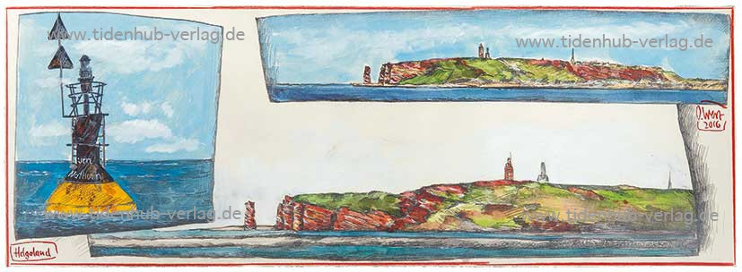 Helgoland" von OLE WEST. von Ole West