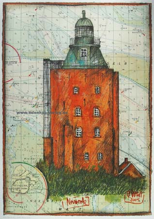 Neuwerk" von OLE WEST. von Ole West