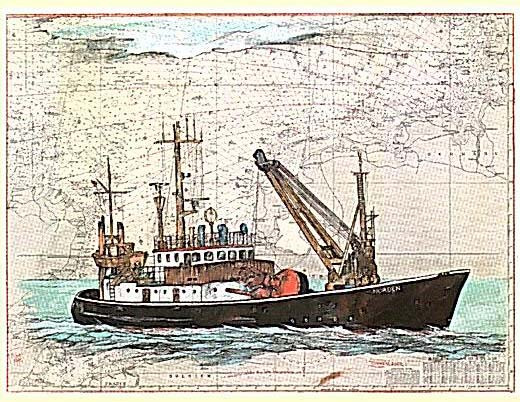 Tonnenleger Norden von Ole West