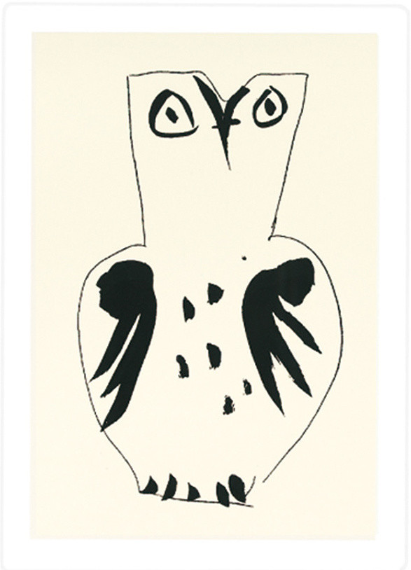 Eule von Pablo Picasso