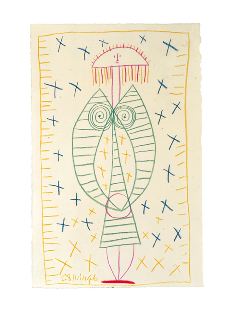 Frau stehend von Pablo Picasso