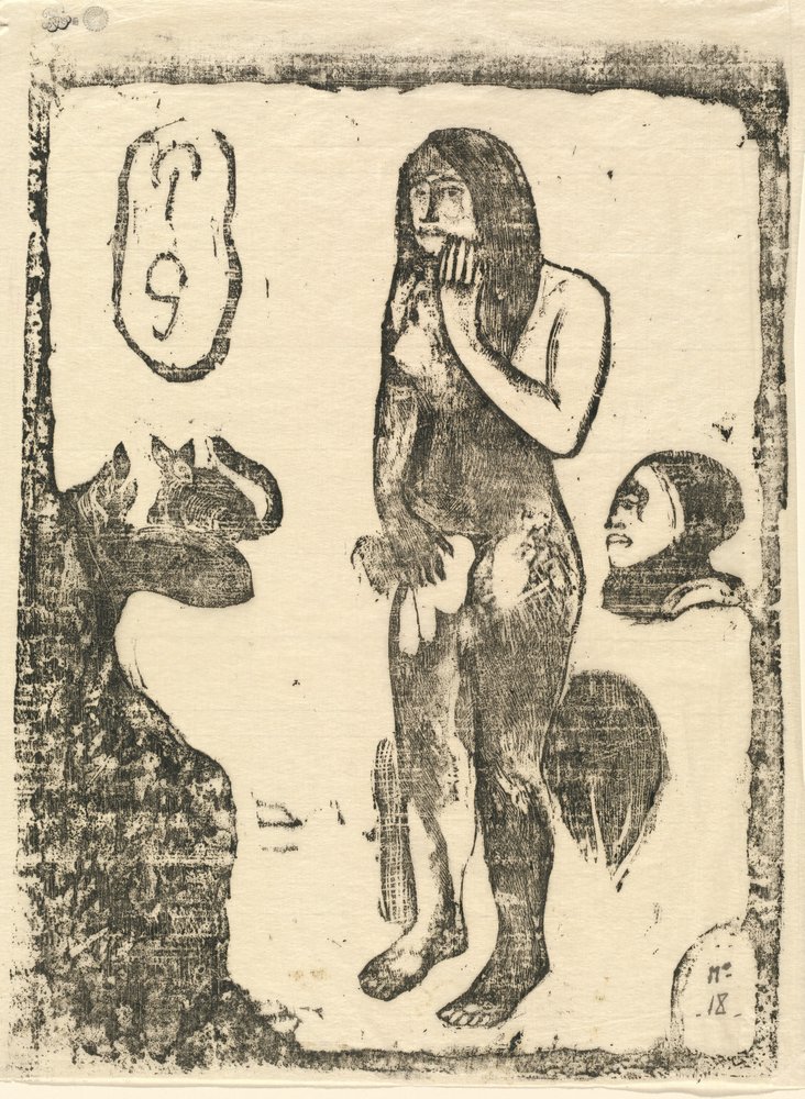 Eva von Paul Gauguin: Hochwertigste Kunstreproduktion