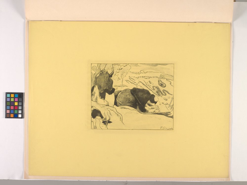 Die Wäscherinnen von Paul Gauguin