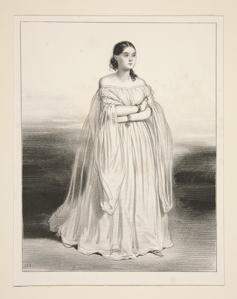 Frau Cenau von Paul Gavarni