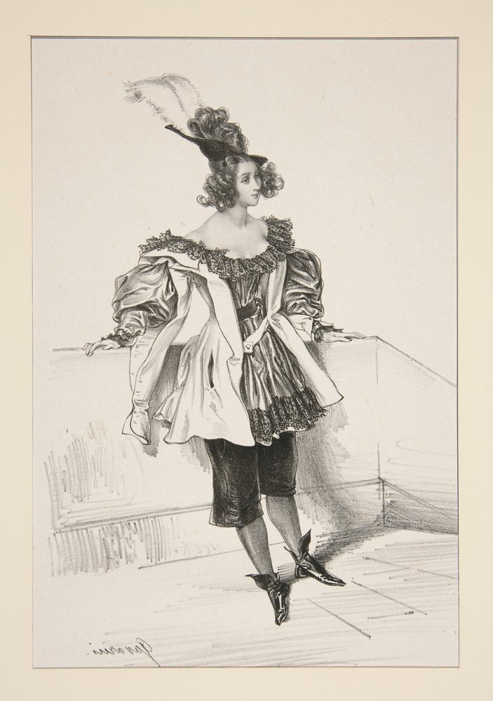Page von Paul Gavarni