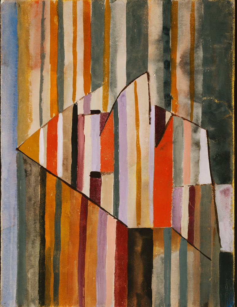 Der Pyramidenclown von Paul Klee: hochwertiger Kunstdruck