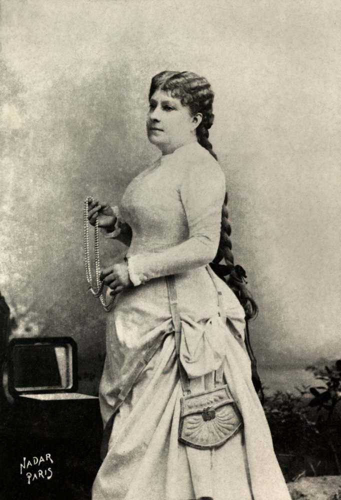 Porträt von Marie Felix, Miolan, Carvalho von Paul Nadar