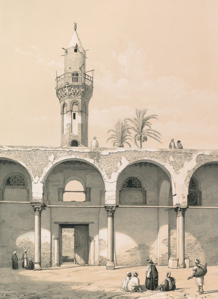 Amrou-Moschee von Philibert Joseph Girault de Prangey
