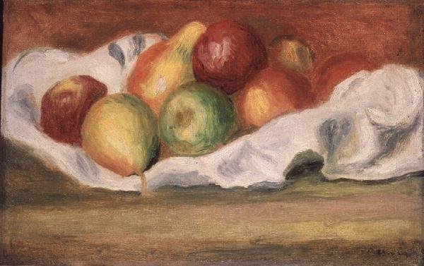 Äpfel und Birnen von Pierre-Auguste Renoir