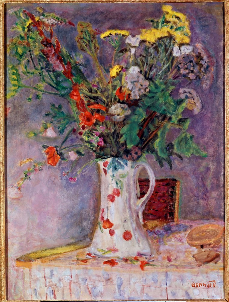 Blumenvase von Pierre Bonnard