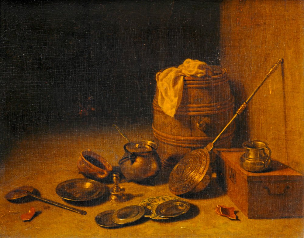 Küchenutensilien von Pieter van den (c.1613-c.73) Bosch