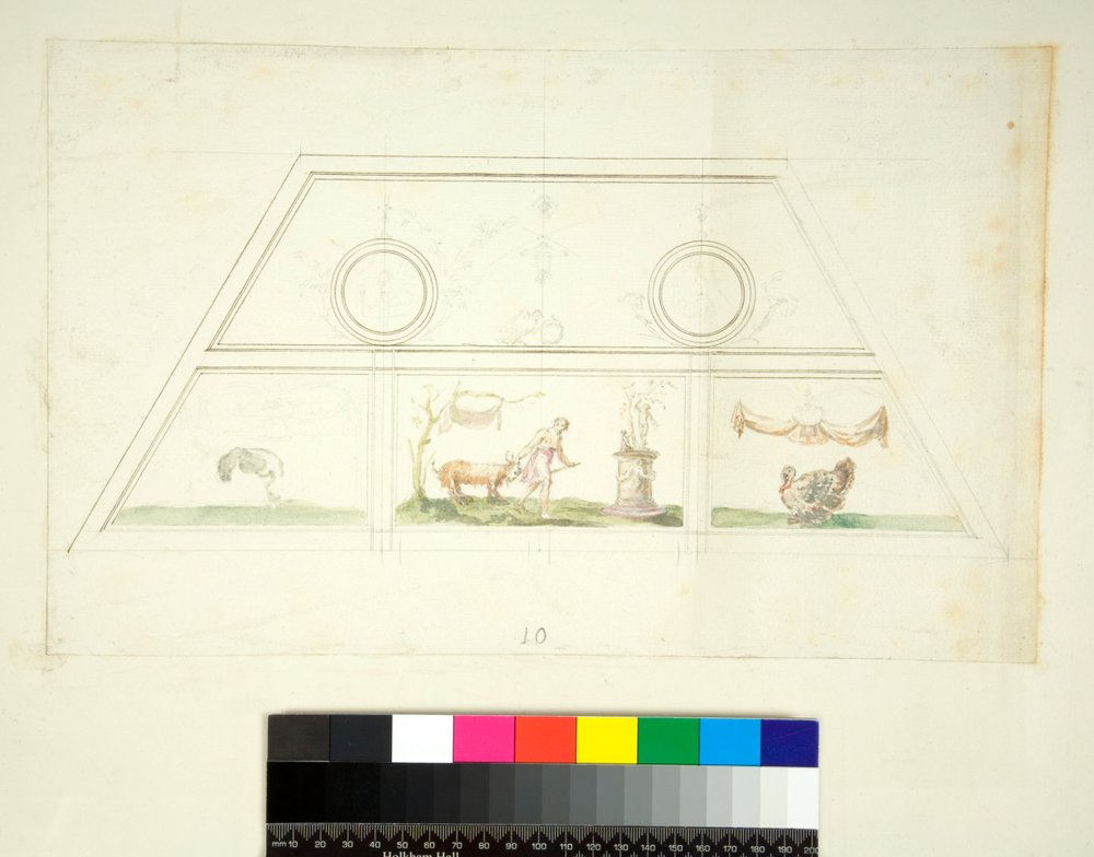 Gewölbe der Villa Madama von Pietro Santi Bartoli