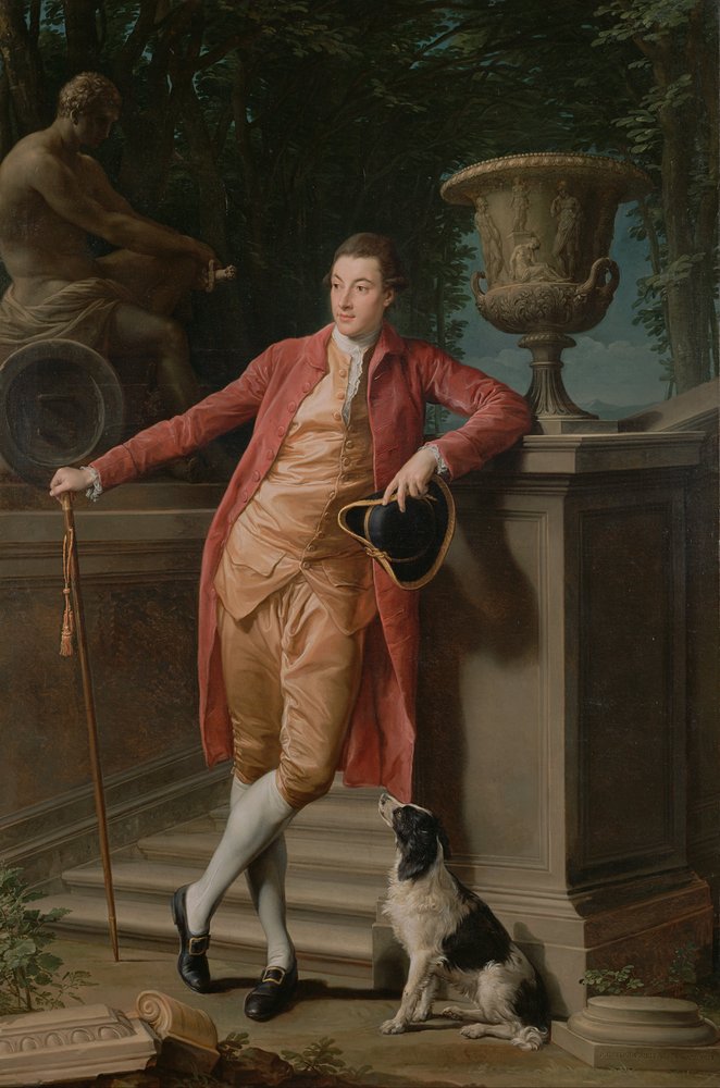 Porträt von John Talbot, dem späteren 1. Earl Talbot von Pompeo Girolamo Batoni