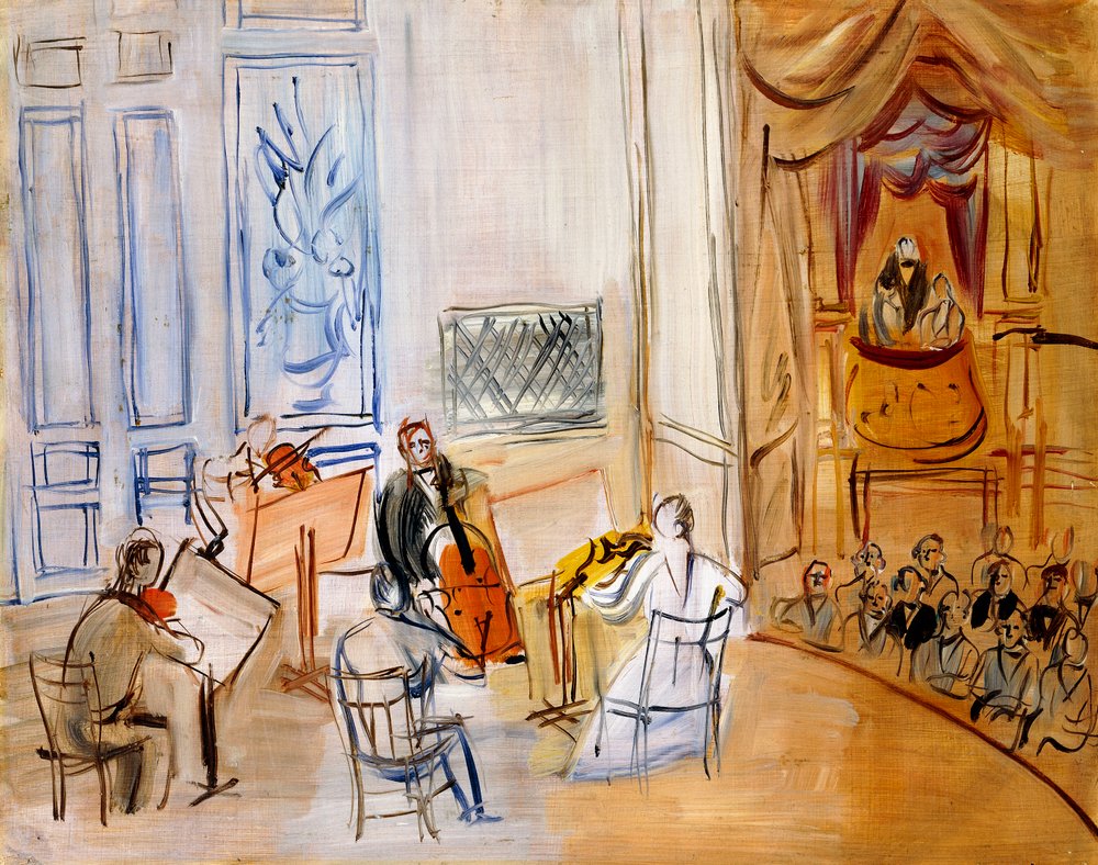 Das Quintett von Raoul Dufy: Hochwertigste Kunstreproduktion