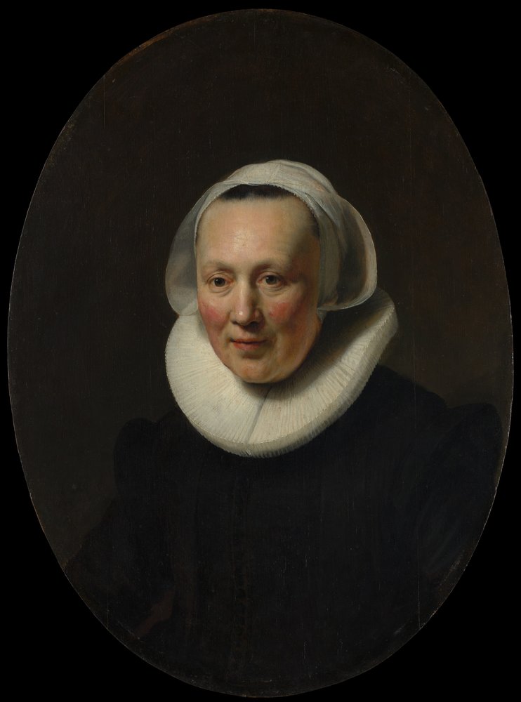 Porträt einer Frau von Rembrandt van Rijn