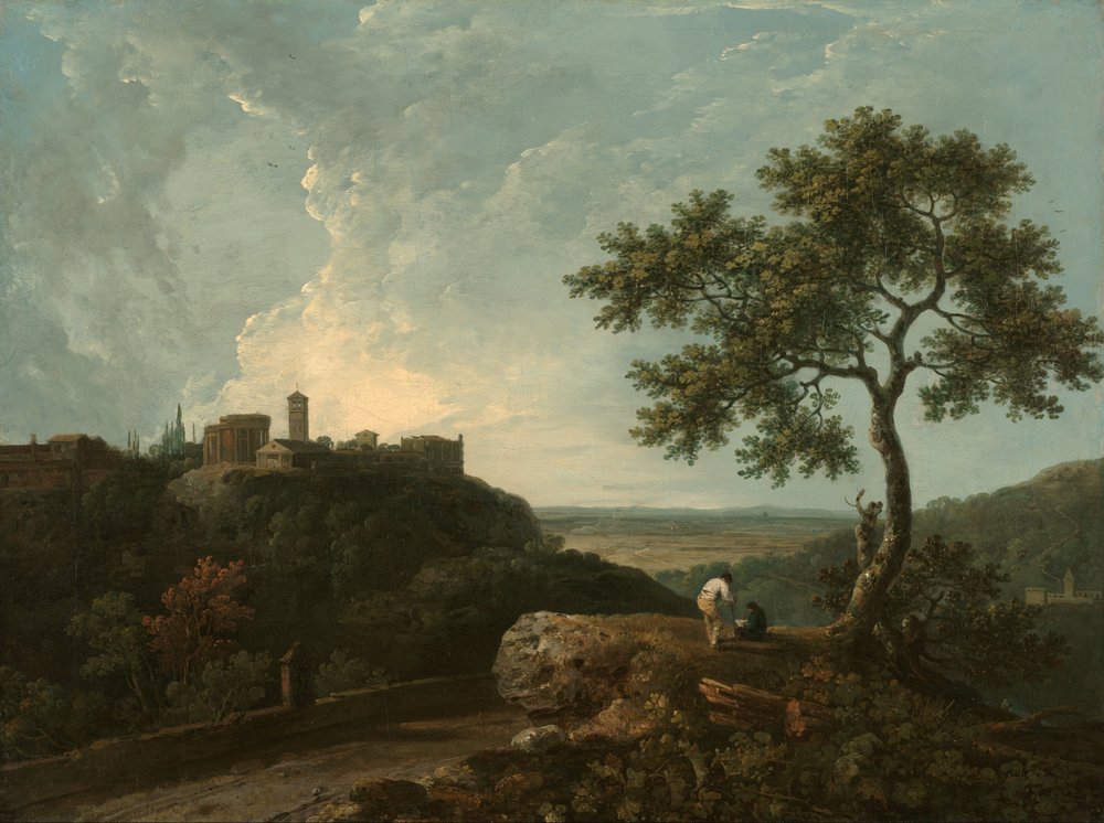 Tivoli- Der Tempel der Sibylle und die Campagna