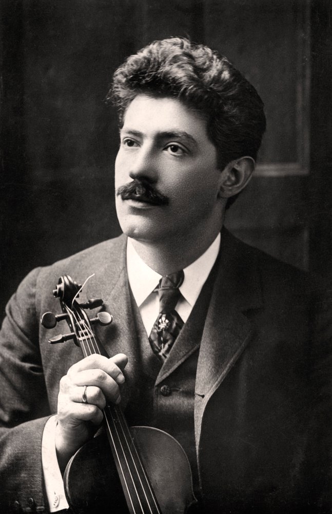 Fritz Kreisler 1875-1962, österreichisch-amerikanischer Geiger und Komponist, 1907 von Rotary Photo