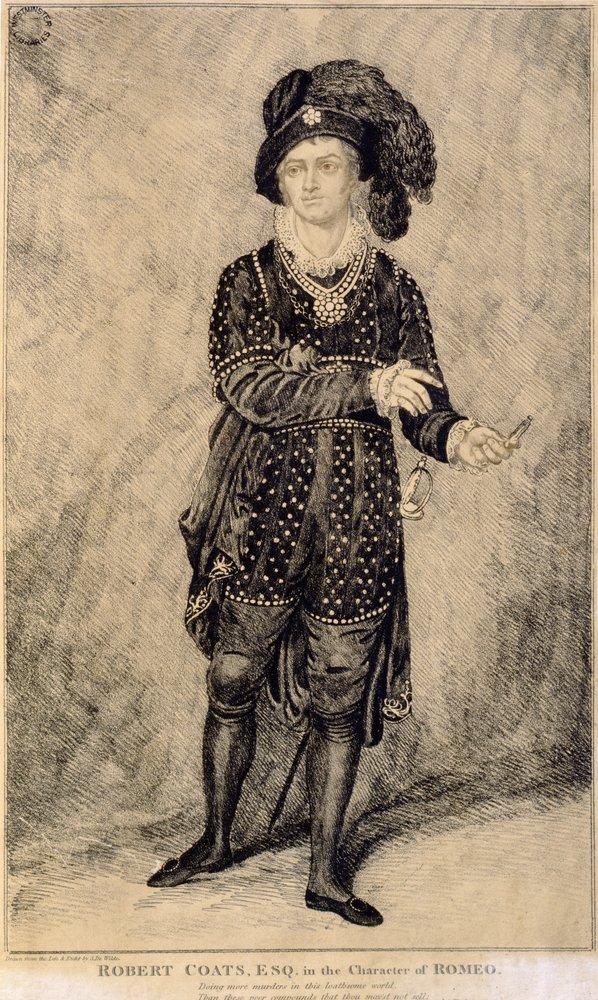 Robert Coats, Esq. in der Rolle des Romeo