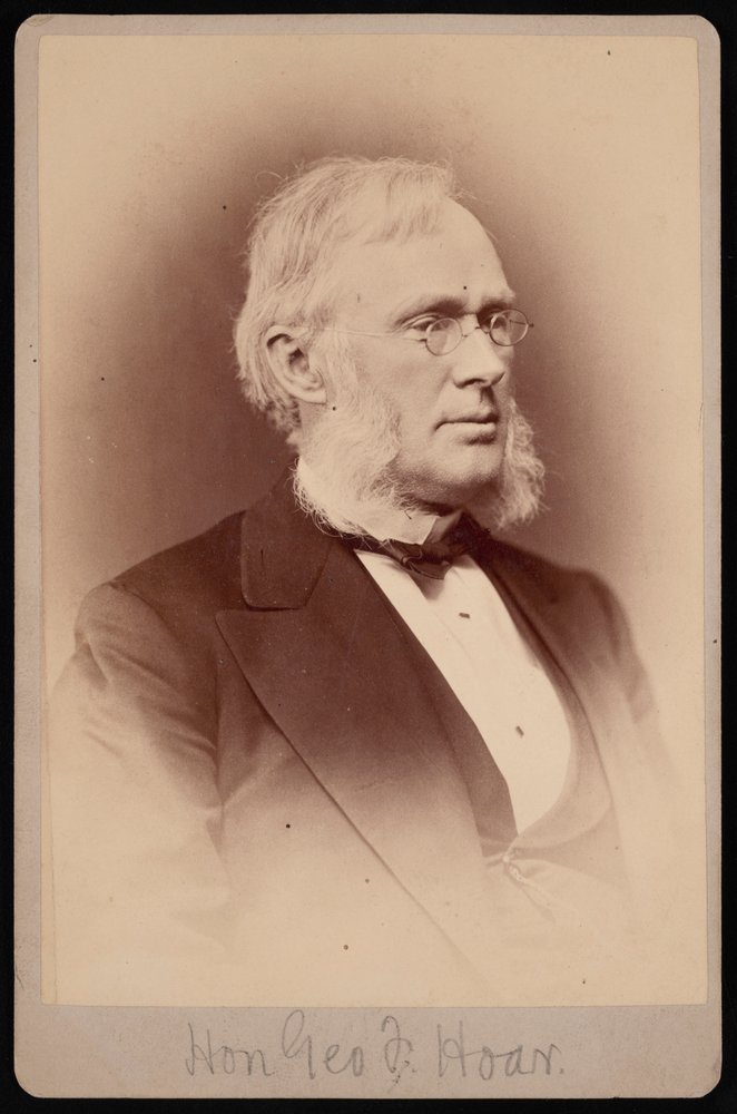 Porträt von George Frisbie Hoar 1826-1904, zwischen 1876 und 1880 von Samuel Montague Fassett