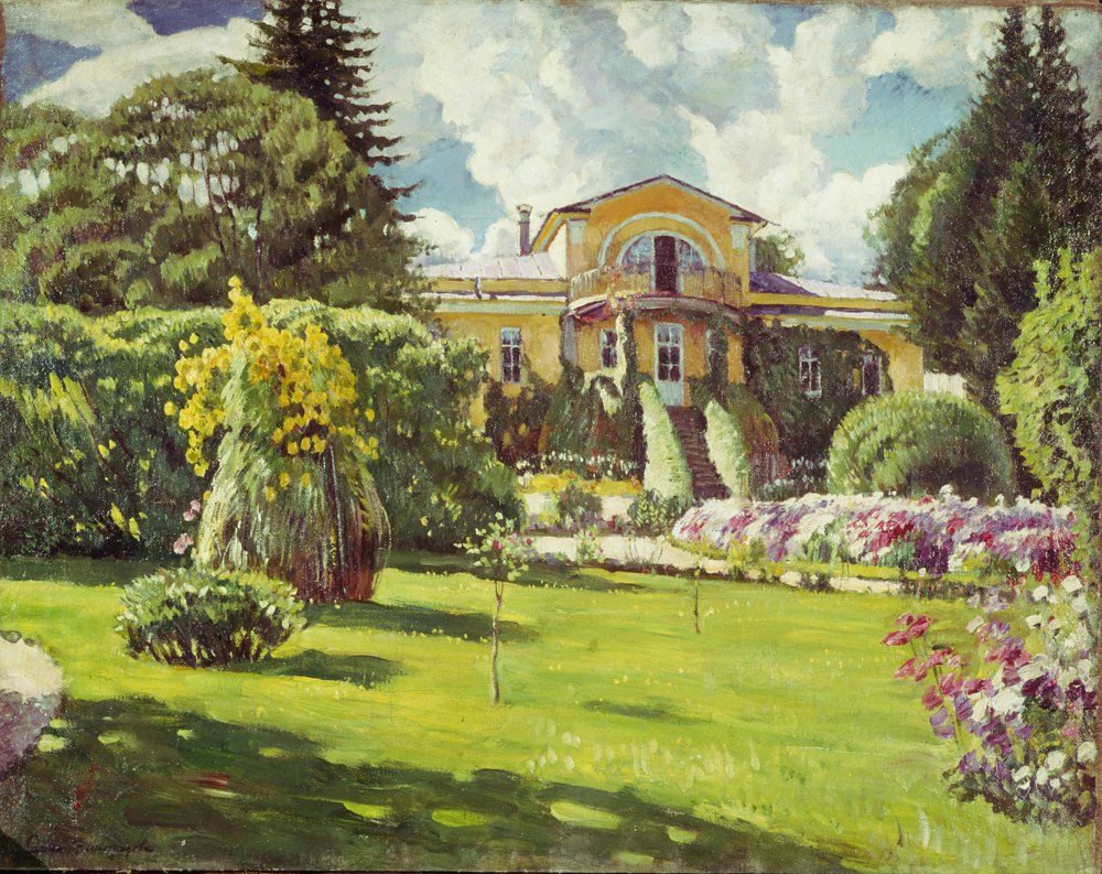 Datscha bei Moskau von Sergei Arsenevich Vinogradov