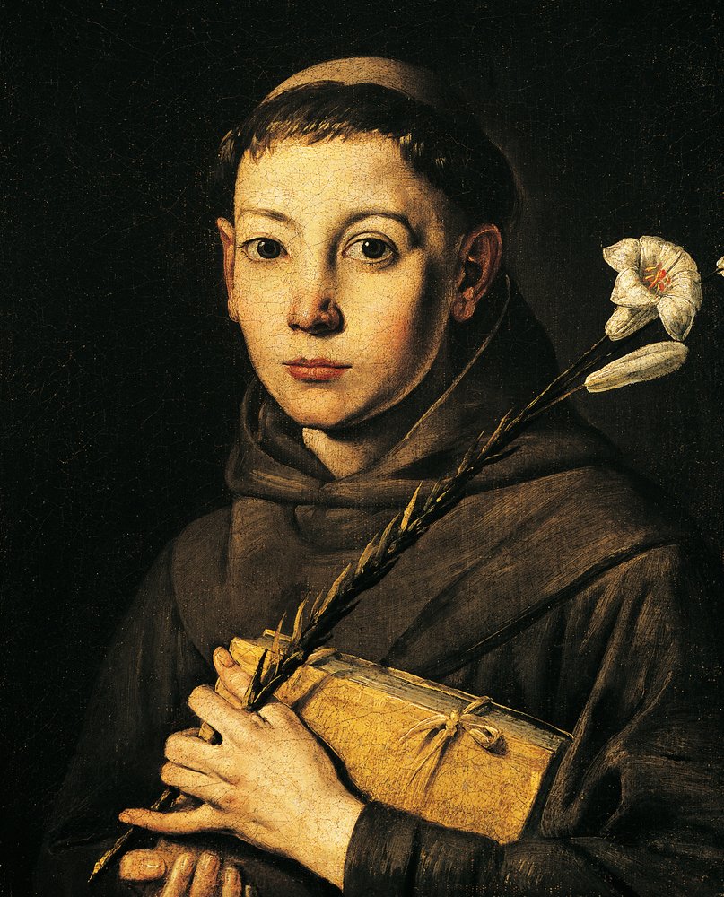 Der heilige Antonius von Padua, von Antonio d'Enrico, bekannt als ...