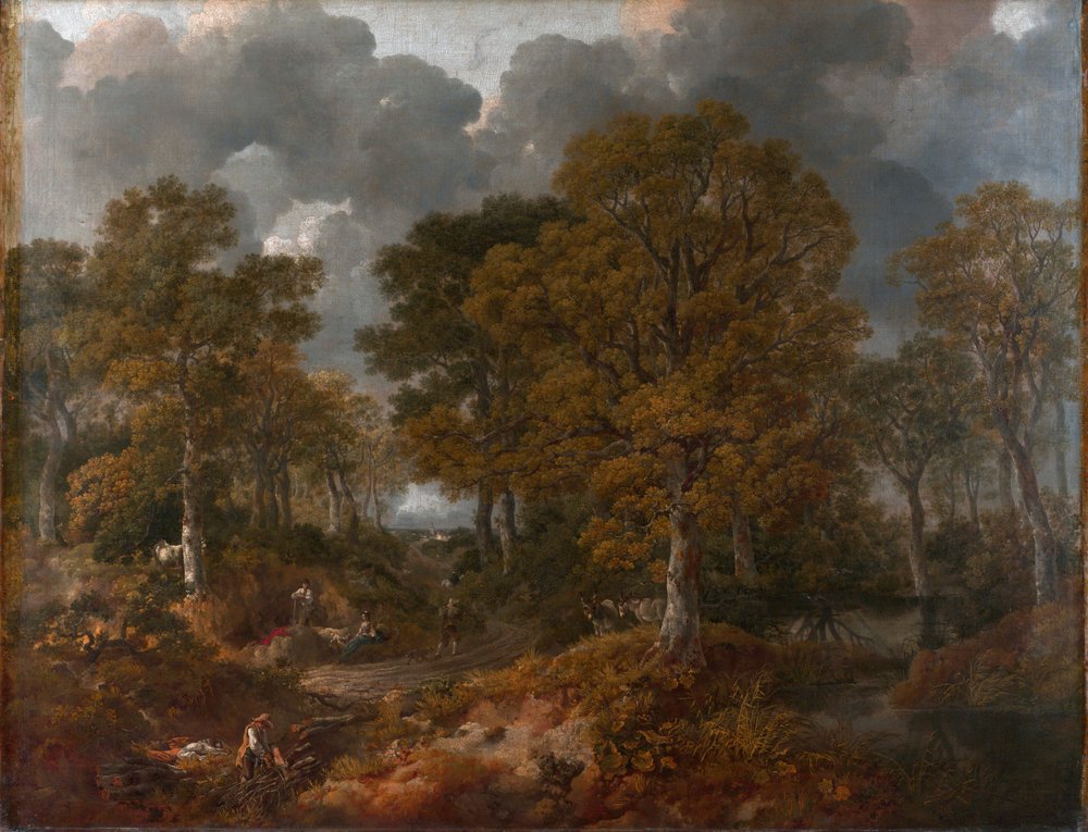 Gainsboroughs Wald („Cornard Wood“), ca. 1748 von Thomas Gainsborough