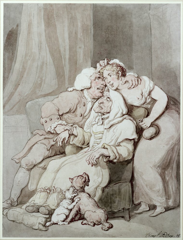 Doktor Doppelimpuls von Thomas Rowlandson: Kunstdruck kaufen