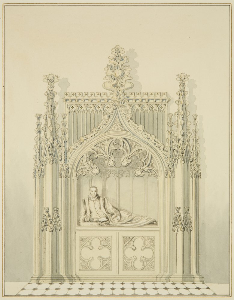 Whitson's Denkmal, unter dem Turm der St. Nicholas' Kirche