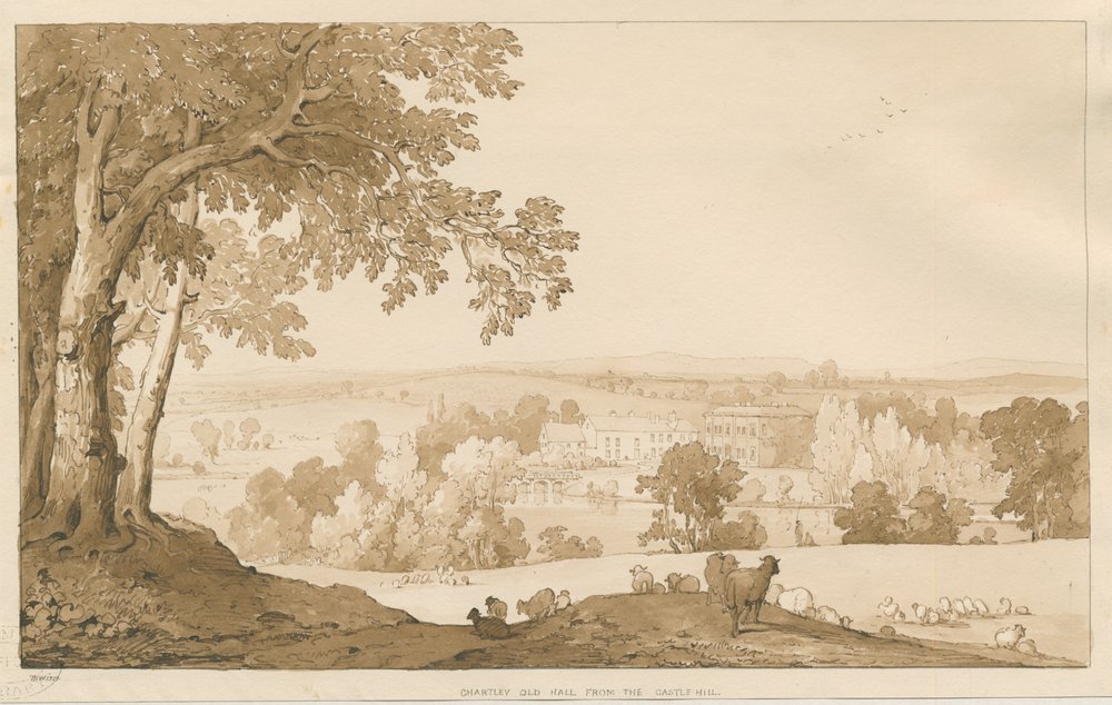 Chartley Hall von Thomas Peploe Wood: Kunstdruck kaufen