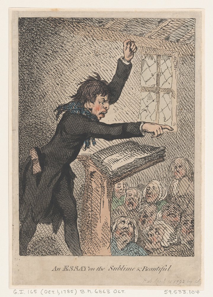 Ein Essay über das Erhabene und Schöne von Thomas Rowlandson