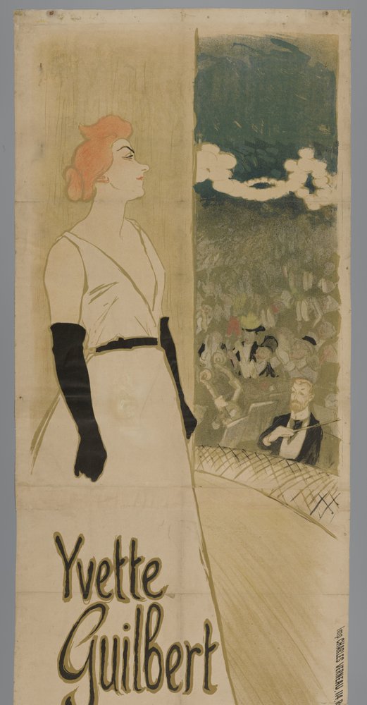 Yvette Guilbert Ambassadeurs von Théophile Alexandre Steinlen