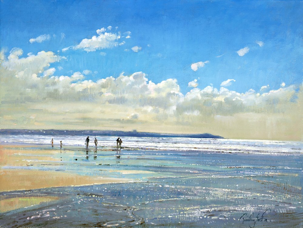 Paddeln am Rand von Timothy Easton