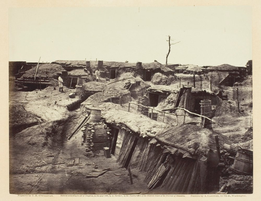 Unterkünfte der Männer in Fort Sedgwick von Timothy O