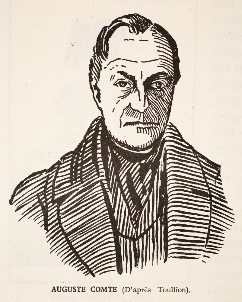Auguste Comte von Tony Toullion