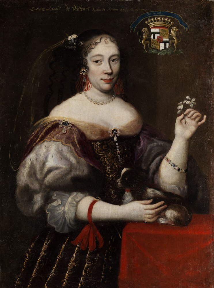 Dame Louise de Vallenet Epus de Messire Charle