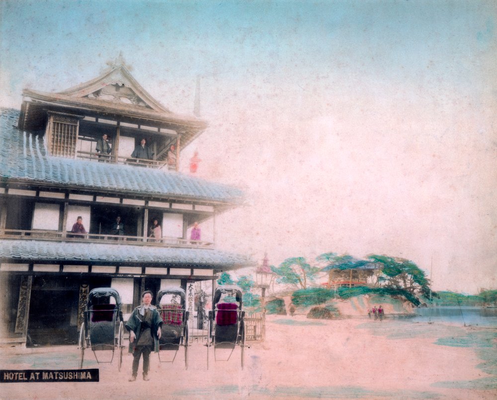 Ein Hotel in Matsushima, Präfektur Miyagi, Japan von Unbekannt