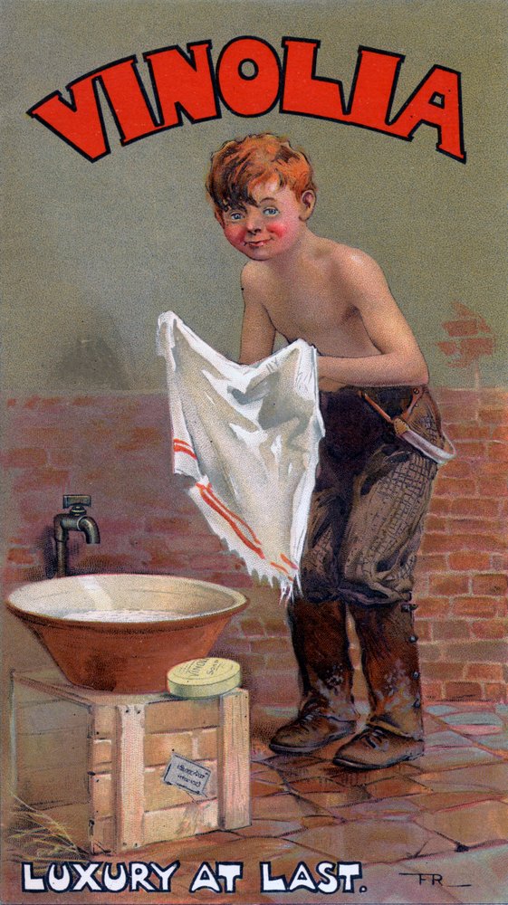 Affiche Vintage MAYAMI SAVON – Reproduction HQ 40x60cm – Décoration Murale Rétro